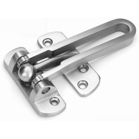 Chaîne de sécurité pour porte intérieure, en acier inoxydable SS304 massif extra épais (3 mm), robuste et résistante.-AquaForge