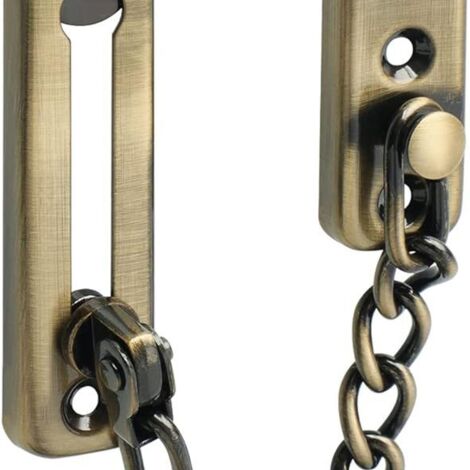 Chaîne de sécurité pour porte, limiteur de porte étroite, KLB à ressort-AquaForge