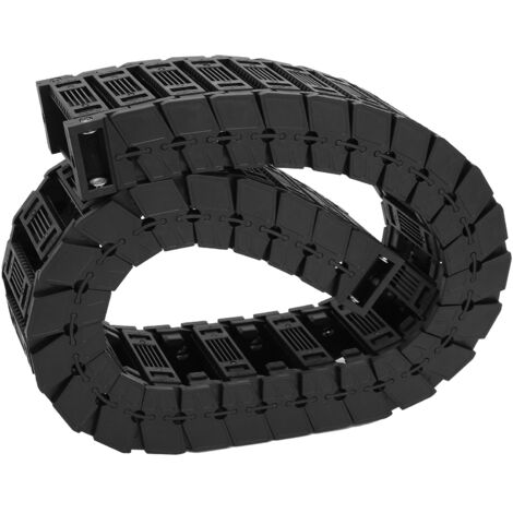 Chaîne de traînée de câble série à faible bruit, ligne de remorquage de réservoir en Nylon, assemblage amovible 0.7/1 mètre S25 x 57 1 mètre