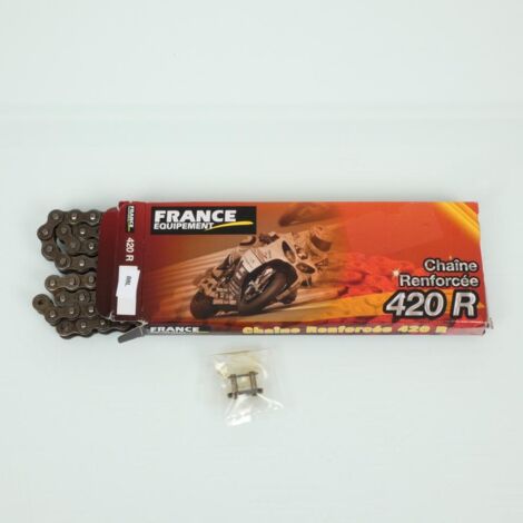 Chaîne de transmission France Equipement pour moto 88 maillons