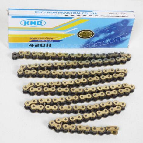 Chaîne de transmission Kmc pour moto NC Renforcée 134 maillons
