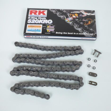 Chaîne de transmission RK pour Auto 520KRO 96 maillons pas 520