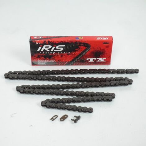 Chaîne de transmission standard pour mobylette Iris TX Pas 415
