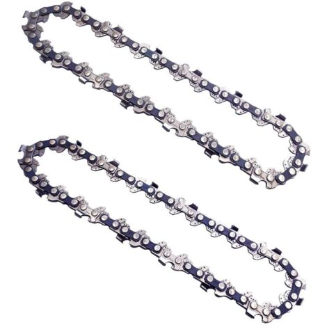 Chaîne de tronçonneuse de 4 pouces pour mini tronçonneuses portables rechargeables de 4 pouces, pour la coupe de branches et de déchets de jardin.