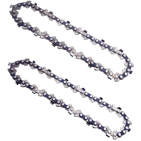 Chaîne de tronçonneuse de 4 pouces pour mini tronçonneuses portables rechargeables de 4 pouces, pour la coupe de branches et de déchets de jardin.