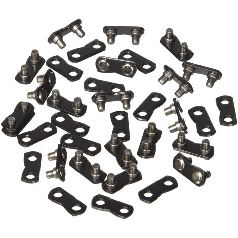 Chaine de tronconneuse maillons de liaison pas 3/8" e'paisseur 1,3 mm lot de 10 pie'ces