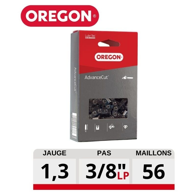 Oregon - Chaine tronçonneuse 91PX056E 3/8LP 56 dents