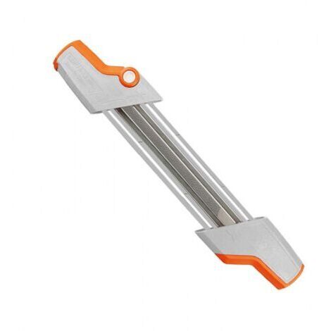 Chaîne de tronçonneuse, porte-lime 2 en 1 pour chaînes de tronçonneuse 3/8", diamètre 4,0 mm