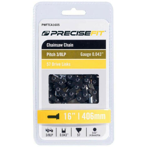Chaîne de tronçonneuse universelle PRECISEFIT 40 cm - 1,1mm - 66 maillons PWFTCA1605
