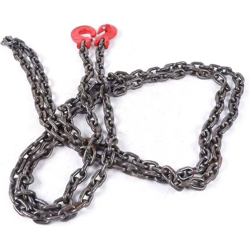 Chaîne forestière à 1 fil de 5 m, 8 mm, chaîne de butée, résistante à l'usure, anti-haute température, résistance à la corrosion, faible allongement