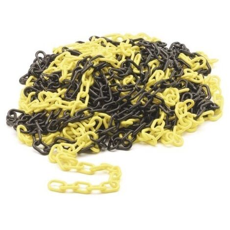 Chaine jaune/noir - 25 m