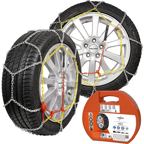 WYRIAZA Chaines Neige Voiture Universel - Chaine Pneu Voiture 6PCS  165-265MM R15-R19 Extrem Easy Grip Automatic Auto SUV Hiver Vehicule Non  Chainable Chaine Neige 215 65 R16 Chaine Neige 205 55 R16 