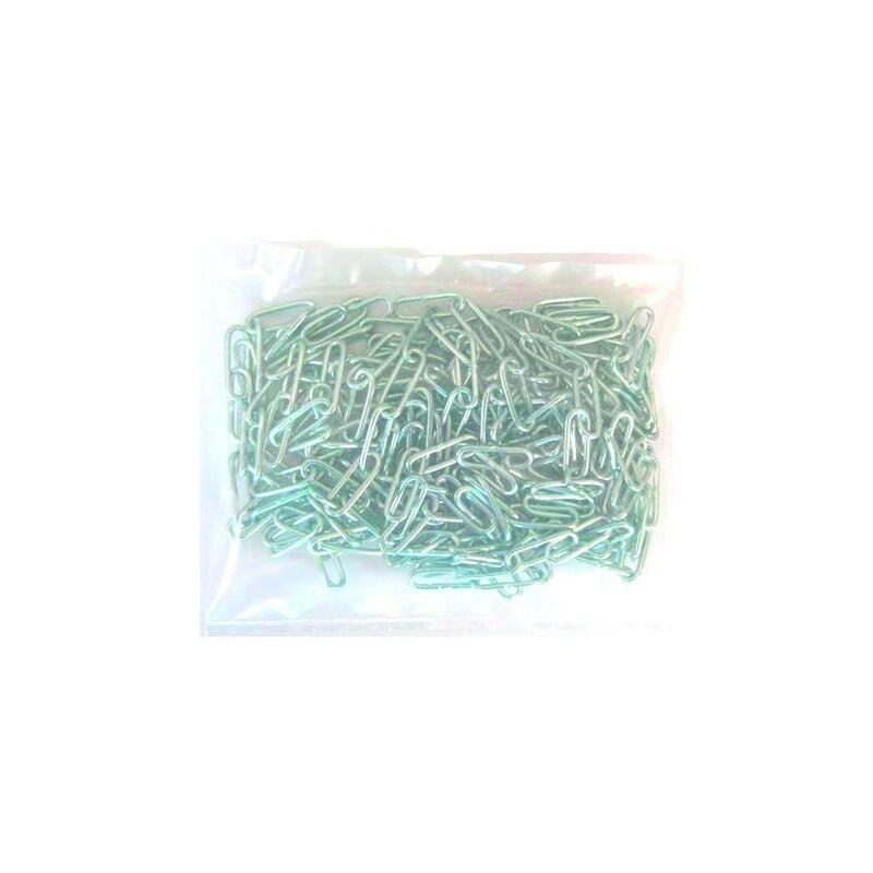 Chaîne ordinaire soudée acier zingué en sac de 25 mètres - Diamètre de chaîne (fil) : 4 mm Vigouroux