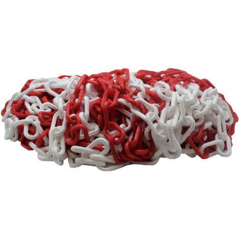 Chaîne RS PRO en Polypropylène Rouge, blanc ( Prix pour 1 )