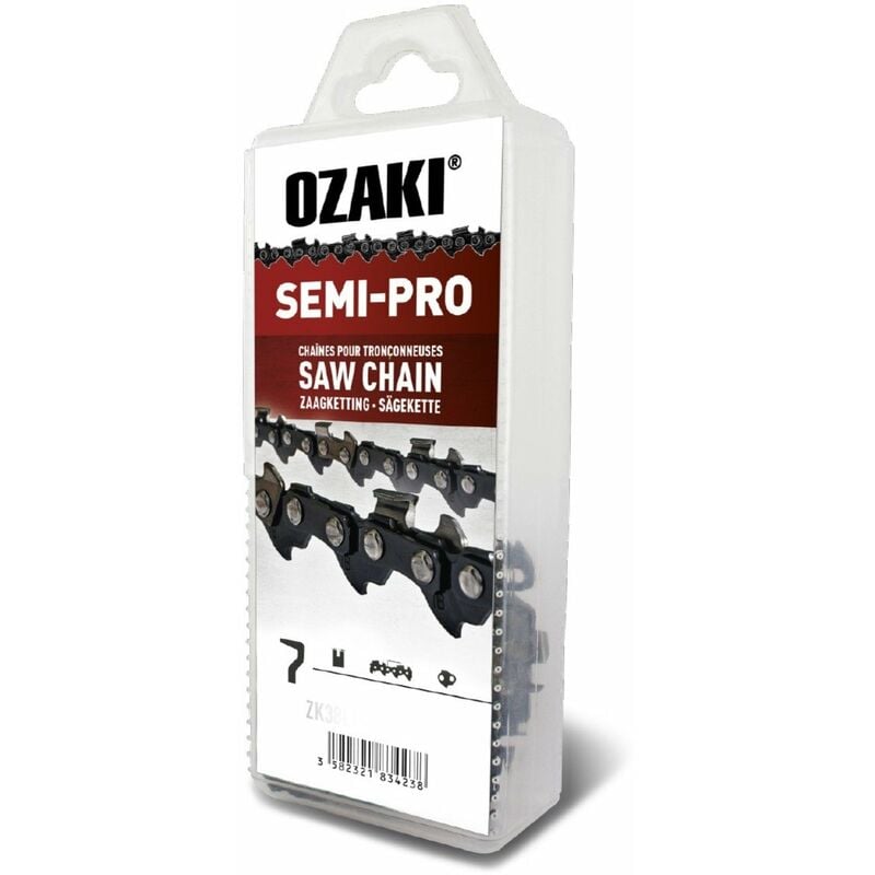 Chaîne semi carrée, 1/4 050 (1,3mm) - 64 entraîneurs OZAKI ZK14LP50-E64