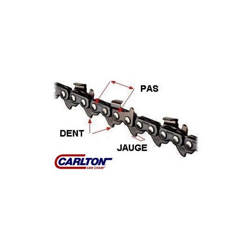 Carlton - Chaine tronçonneuse 325 050 (1.3 mm) 56 dents