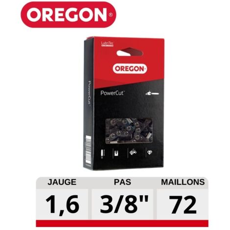 3 Tallox Chaînes De Tronçonneuses à Gouges Carrées 3/8" 1,6 Mm 66