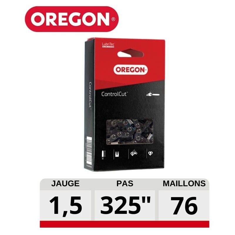 Oregon - Chaine tronçonneuse ControlCut 76 dents .325 21BPX