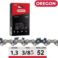 Guide Chaîne 40cm 3/8" 57 Maillons + 2 Chaînes à Gouge Carrée - Pour Husqvarna 135 Mark II - 2