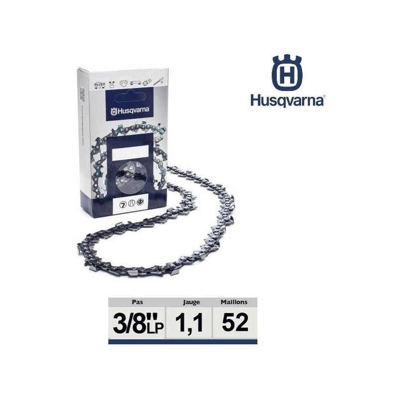 Chaîne tronçonneuse Husqvarna 3/8 Picco 043 52 dents