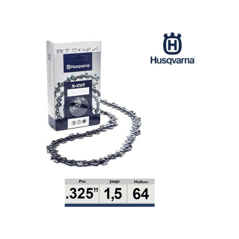 Chaîne tronçonneuse Husqvarna 325 058 64 dents - 585639564