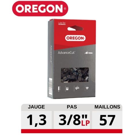 Chaîne tronçonneuse Oregon 3/8 CHAMFER CHISEL - 1.3mm - 52 maillons
