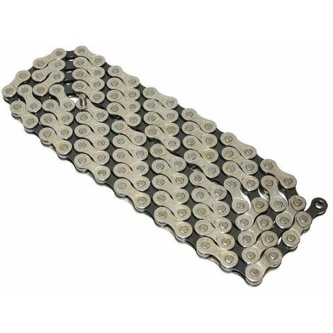 Chaine vélo 1/3V 112 maillons 3.30-1/2"x1/8" idéal cycle ville city bmx freestyle