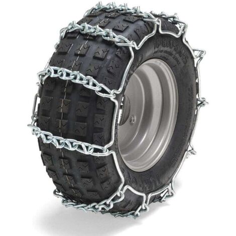 Chaînes à neige 160/50-8 tracteur tondeuse ORIGINALE STIGA 13-3927-61
