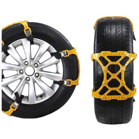 Chaines à neige 6PC Convient pour 165-275mm