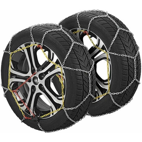 Chaînes à Neige Voiture 185/65-15 R15 Ultrafin À 7 MM (Homologué)