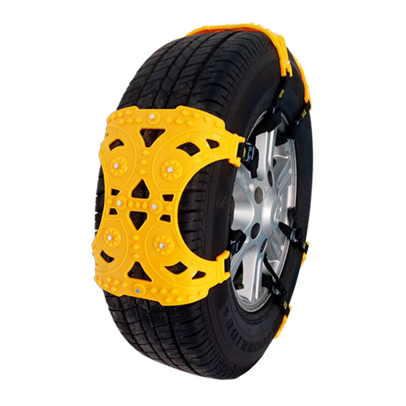 Chaînes à Neige Haute Qualité TPU, pour Largeur dePneus 175-275 mm, 6 PCS Chaine Neige pour Auto Universelle avec la Plupart des Voitures SUV Camions