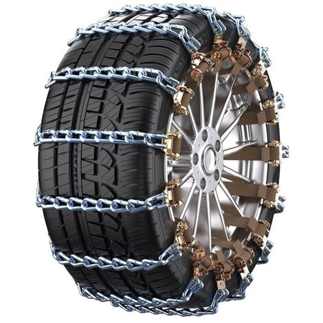 Chaînes à Neige Universelles Ajustables – Lot de 10 Antidérapantes pour Voiture, SUV et Camion