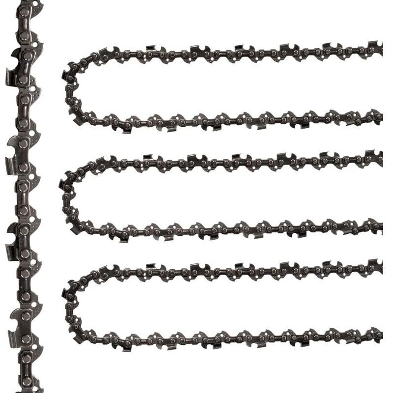 Chaînes de Tronçonneuse, 3PCS Chaîne Tronçonneuse 12", 45 Liens D'entraînement,