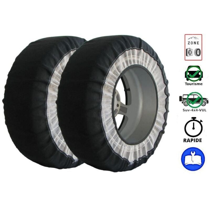 Chaines neige textile multigrip n80