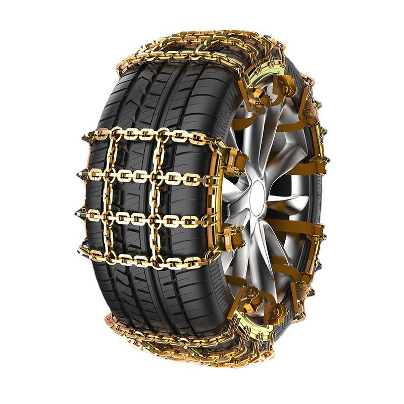 Chaînes universelles antidérapantes et antidérapantes en acier inoxydable pour voitures, SUV et camions