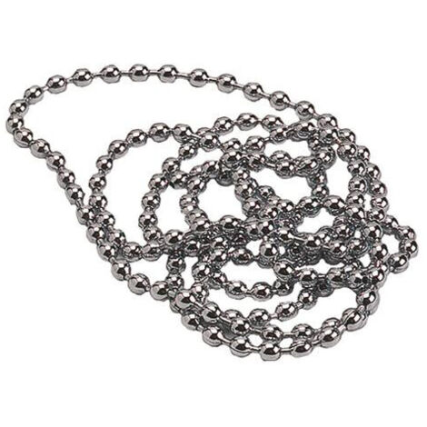 CHAINETTE PERLEE LAITON CHROME