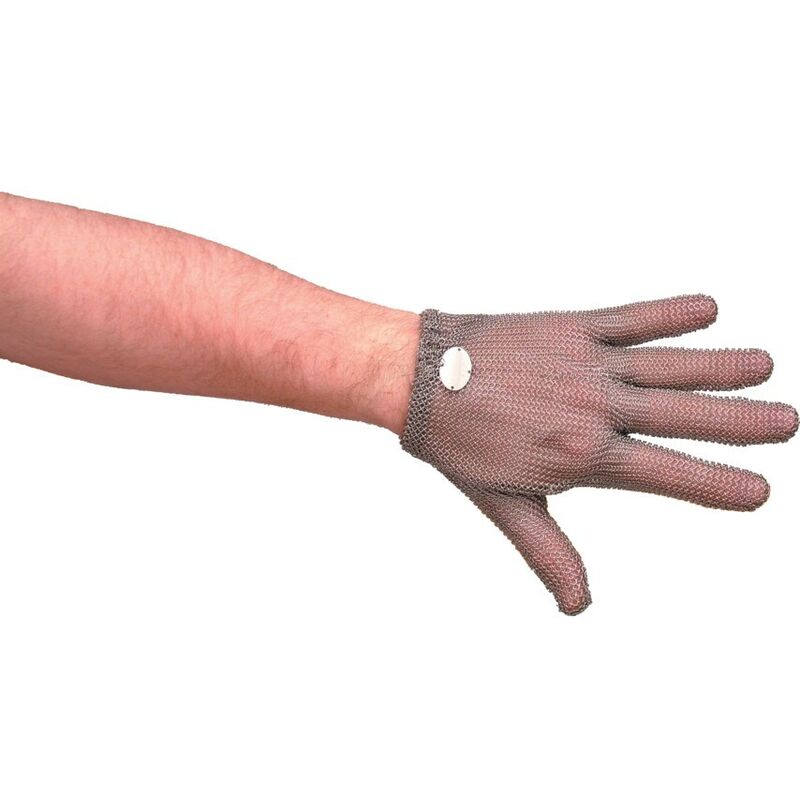 Chainmail Glove (2XS) - Silver - Manabo