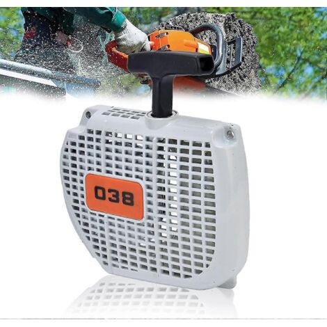 Chainsaw Parts, Chainsaw Starter, Chainsaw Starter Assembly Recoil Starter Replacement 11190802100 For Stihl 038 Ms380 Ms381