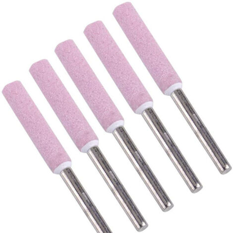 Chainsaw sharpener, 10 pieces, sharpening stones, polishing, grinding tool for 4mm chainsaw sharpener