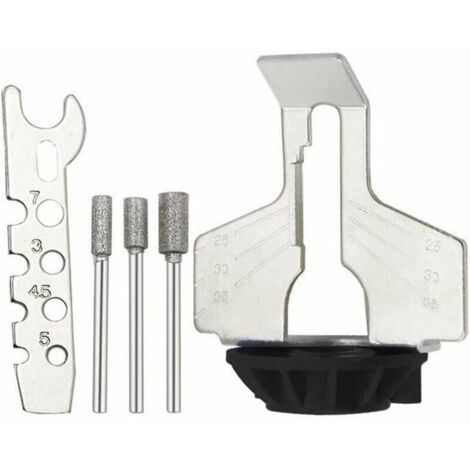 Chainsaw Sharpening Kit Electric Grinder Sharpening Polishing Attachment Set Saw Chains Tool