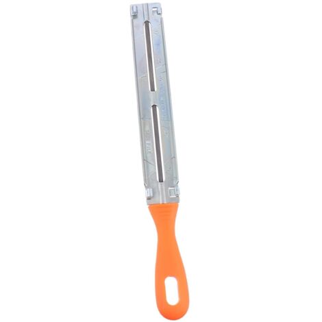 Chainsaw Sharpening Kit with Non-Slip Handle Comfortable Precise and Portable Sharpening for Chainsaw Chain