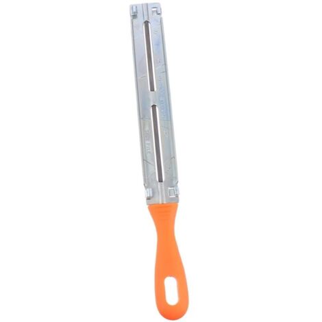 Chainsaw Sharpening Kit with Non-Slip Handle Comfortable Precise and Portable Sharpening for Chainsaw Chain