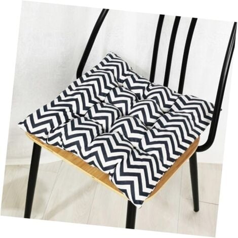 Chair Cushion, 40x40, Bird Flowers Print Thick Tatami Chair Pad, Decorative Chair Cushions
