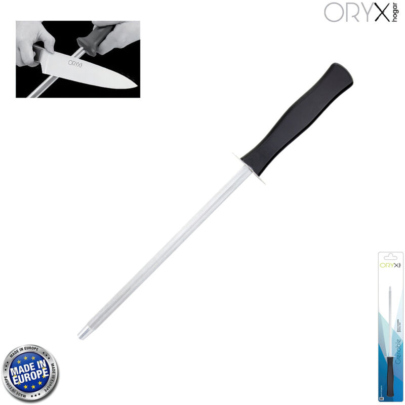 Oryx - chaira afiladora grenoble 19 cm. negro , Chaira afiladora cocina- Bonito y delicado diseño para la serie Grenoble, ademas de una magnifica