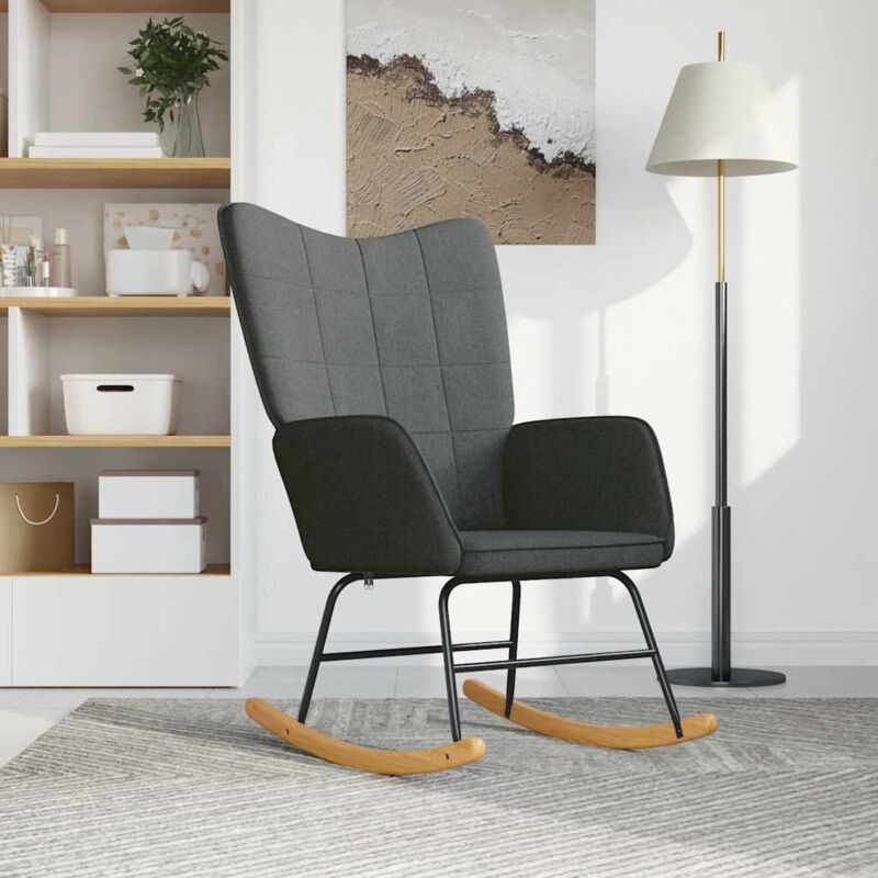 Poigrer avec un pied à bascule recouvert de différentes couleurs tissu couleur : Gris foncé