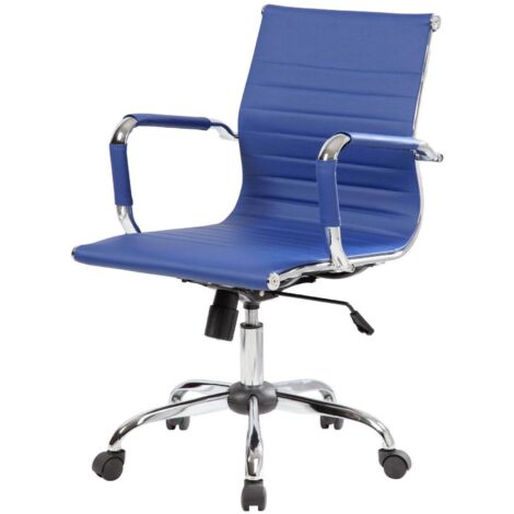 Chaise à Roulettes - Fauteuil de Bureau Gris