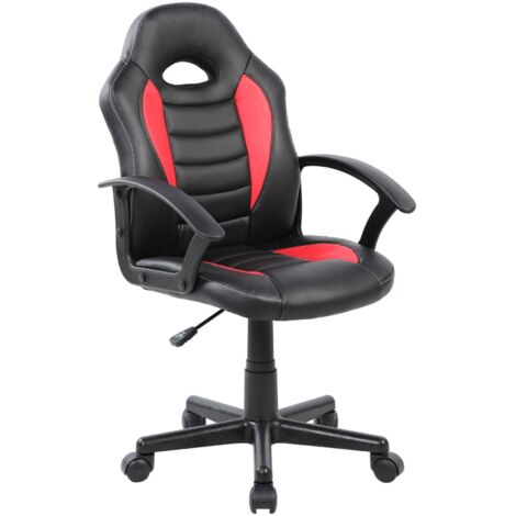 Chaise à Roulettes - Fauteuil de Bureau Noir