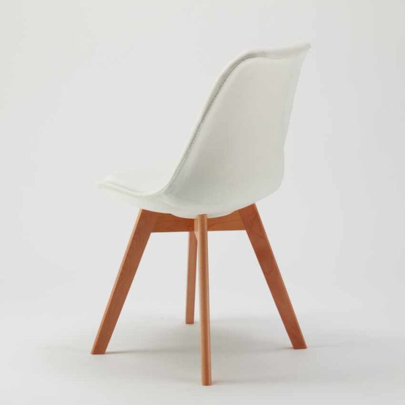 Scandinave Tulip Plus Nordique Chaise À Manger Coussin Salle Avec Et EHYeW29ID