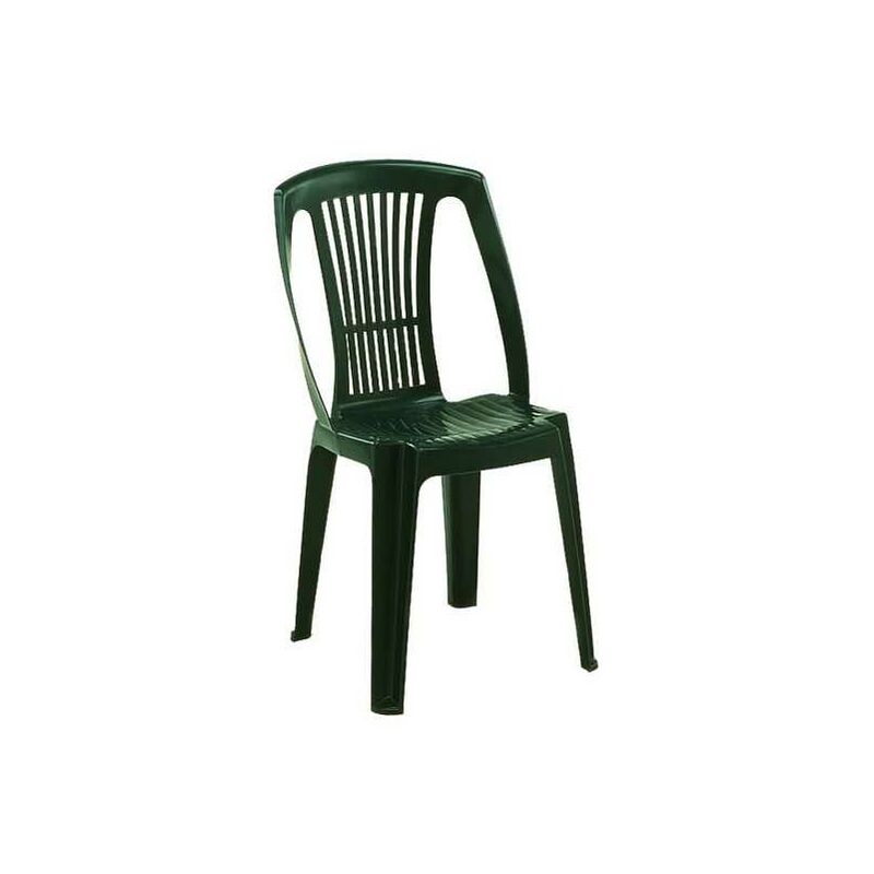 Progarden - Chaise en résine monobloc Green Star