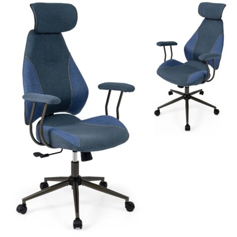 chaise bureau maison exécutive gaming jeu tâche ordinateur coussin siège inclinaison dossier inclinable bascule réglable pivotant ergonomique accoud